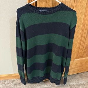 brandy melville, “brianna cotton thick stripe sweater”